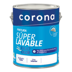 Pintura Superlavable  Blanco X  1/4 Gl
